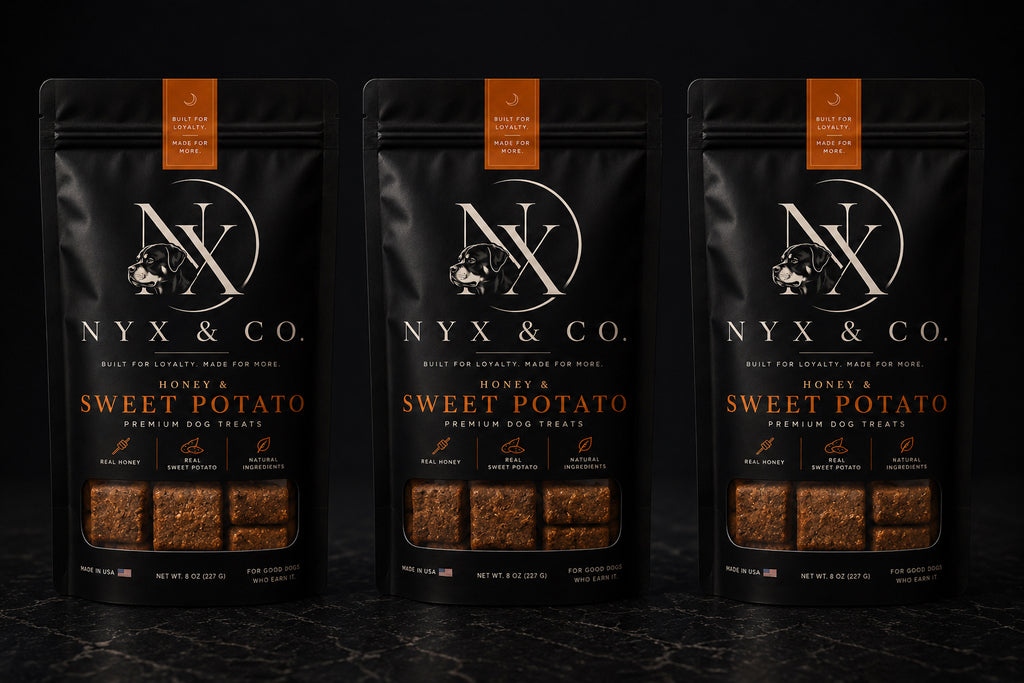 Honey & Sweet Potato Premium Dog Treats 3-PACK