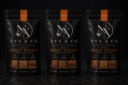 Honey & Sweet Potato Premium Dog Treats 3-PACK